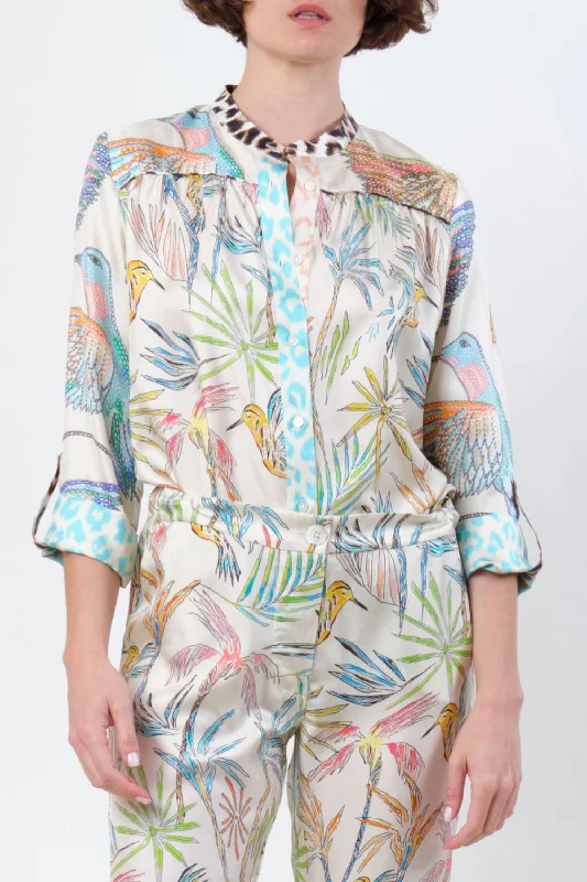 Jeanne Blouse Sleeveless Chiffon Blouse