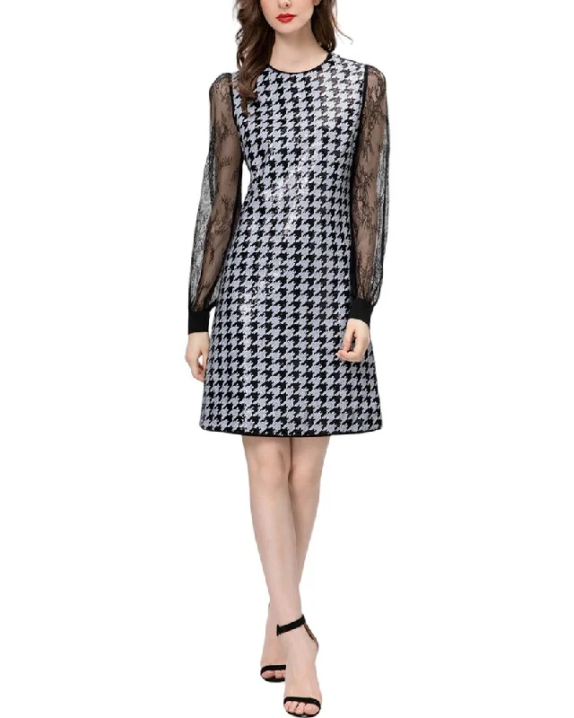 BURRYCO Mini Dress Chic Puff Sleeve Mini Dress