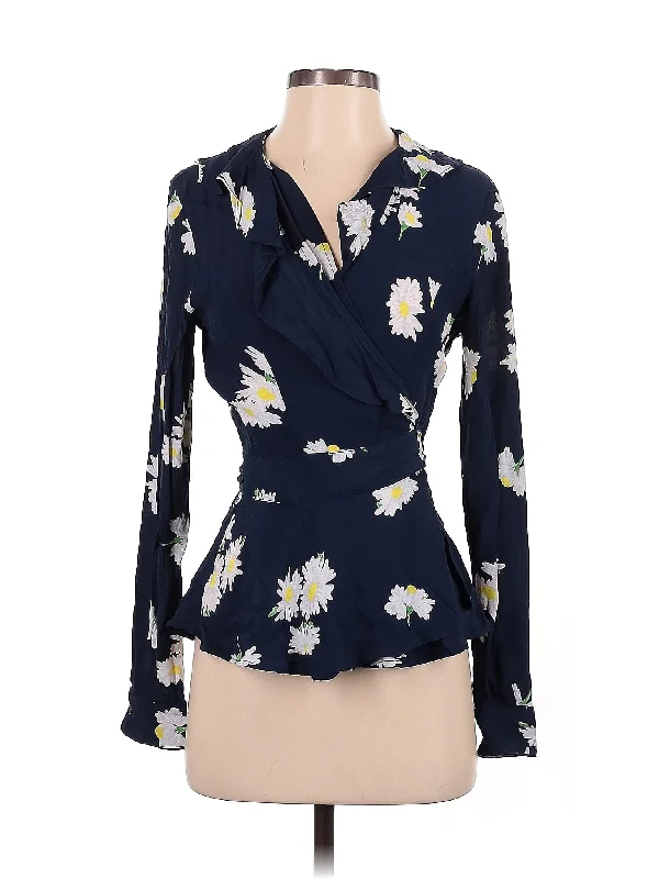Long Sleeve Blouse Classic Minimalist Blouse