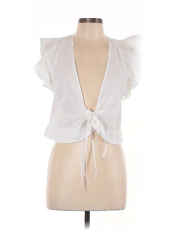 Sleeveless Blouse Puff Sleeve Blouse