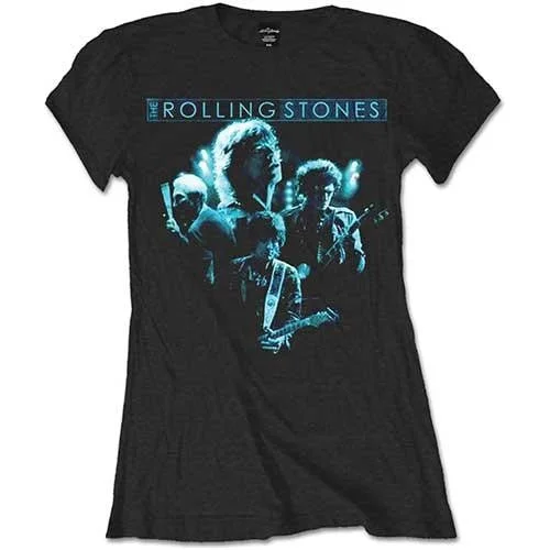 The Rolling Stones Womens/Ladies Band T-Shirt-- Chenille Blend Fleece Blend Nylon Blend The Rolling Stones Womens/Ladies Band T-Shirt-- Chenille Blend Fleece Blend Nylon Blend