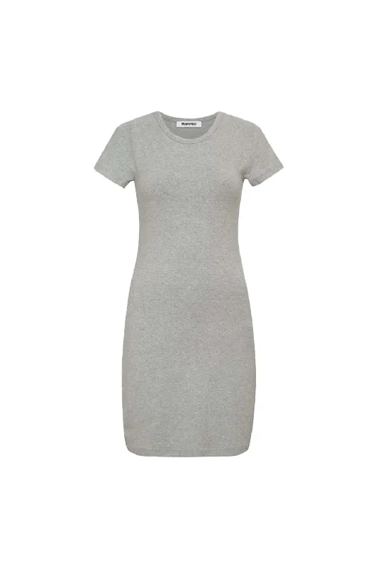 Campus Mini Dress Elegant Off-Shoulder Dress Mini