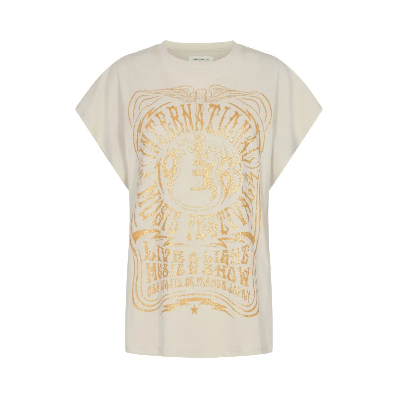 Sofie Schnoor - T-Shirt S222298-- Spandex Blend Rayon Blend Denim Blend