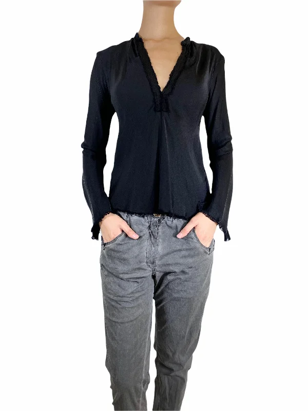 Lola Blouse Soft Satin Blouse