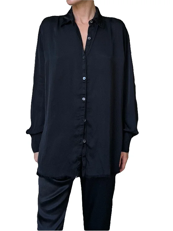 Black satin