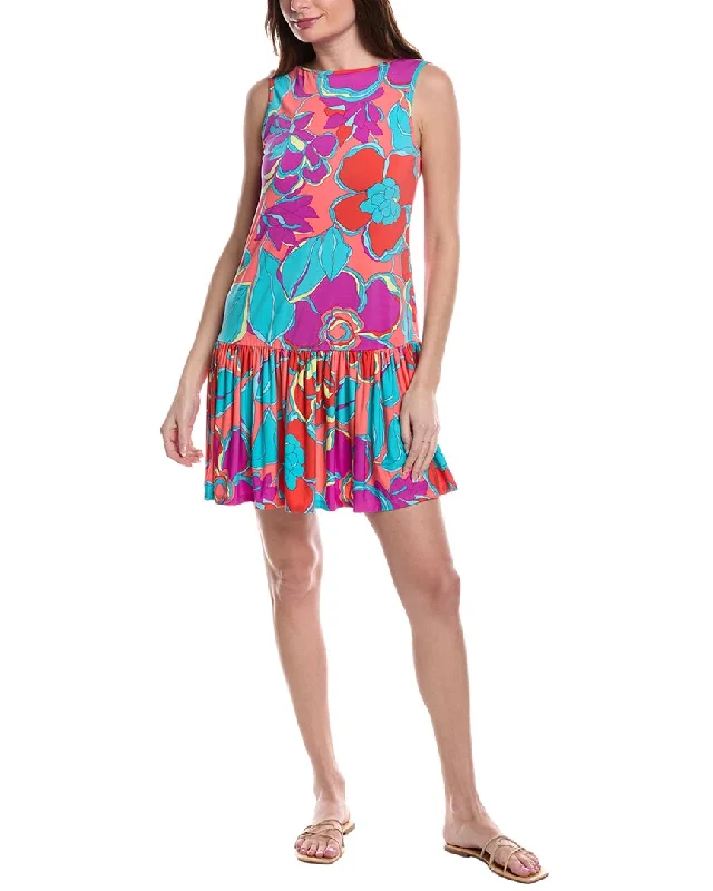 Trina by Trina Turk Jordyn Mini Dress Casual Button-Up Mini Dress