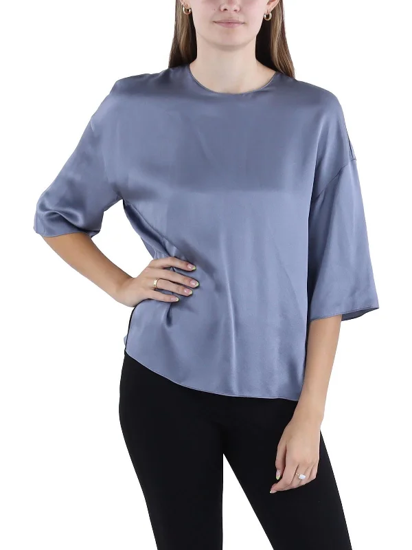 Womens Silk Blouse Everyday Stylish Blouse