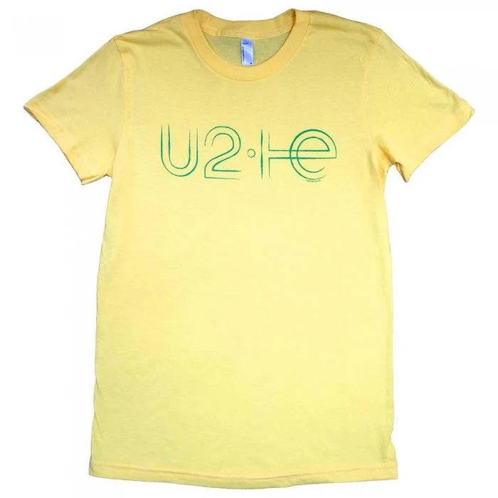 U2 Womens/Ladies Brazil Babydoll Logo T-Shirt-- Fashionable Trendy Casual
