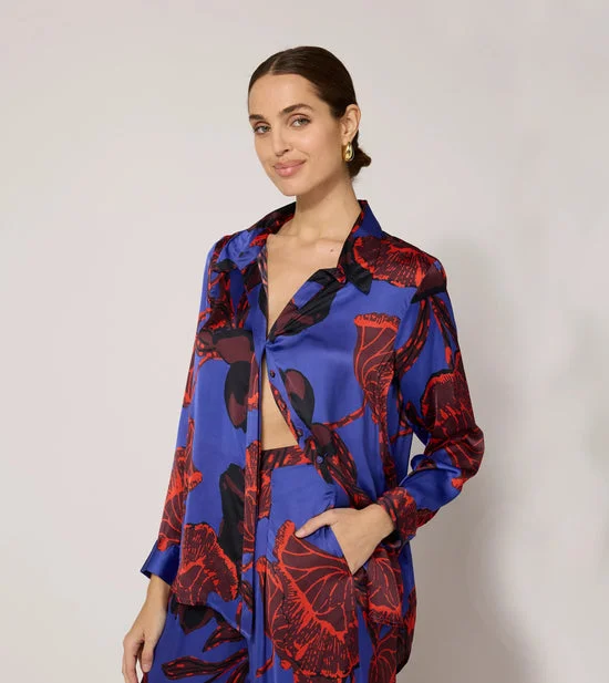 Rosaria Blouse - La Rouge Elegant Silk Blouse