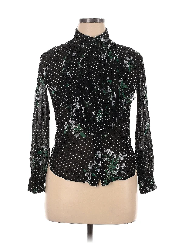 Long Sleeve Blouse Business Casual Blouse