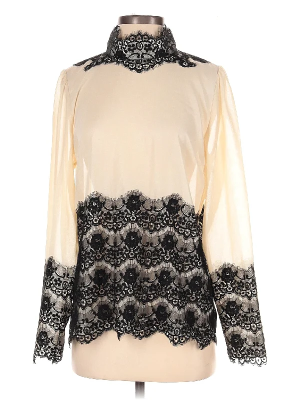 Long Sleeve Blouse Versatile Layering Blouse