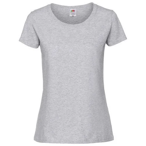 Fruit of the Loom Womens/Ladies Premium T-Shirt-- Plaid T-Shirt Polka Dot Checkered