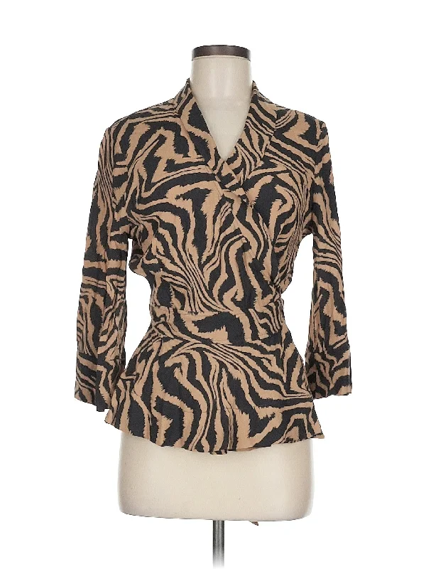 3/4 Sleeve Blouse Boho Printed Blouse