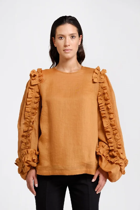 Nettle blouse Casual Stripe Blouse