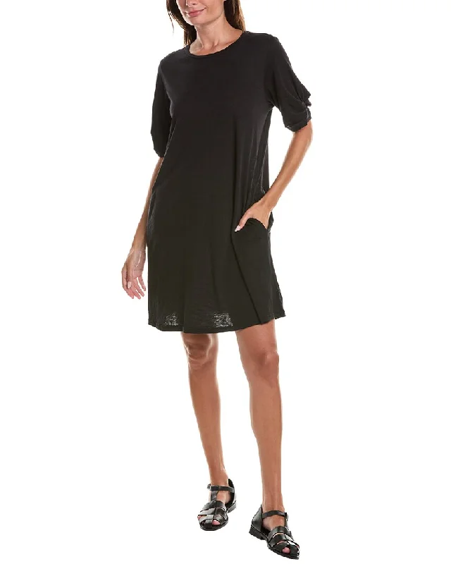 Velvet by Graham & Spencer Kesha Mini Dress Elegant Lace-Up Mini Dress