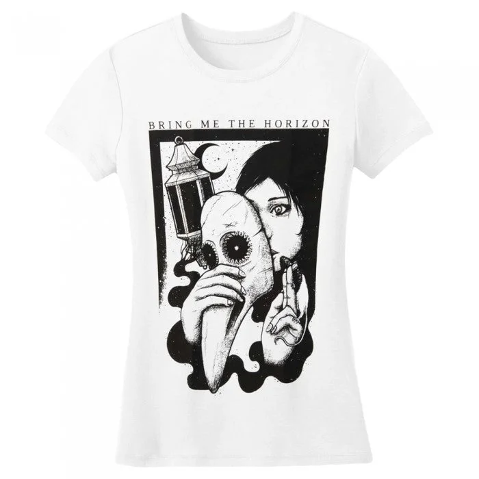 Bring Me The Horizon Womens/Ladies Plague Cotton T-Shirt-- Fleece Nylon Spandex