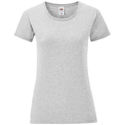 Fruit of the Loom Womens/Ladies Iconic 150 T-Shirt-- Machine Wash Dry Clean Hand Wash