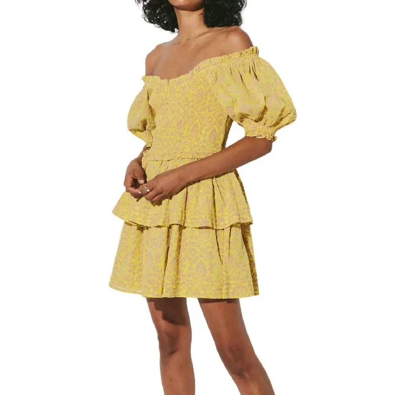Luna Mini Dress In Camellia Cozy Jersey Mini Dress