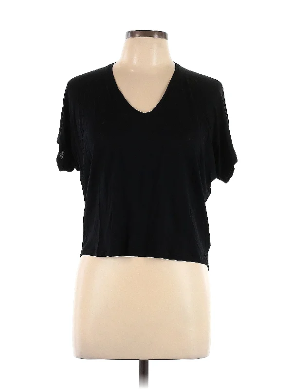 Short Sleeve Blouse Lightweight Chiffon Blouse