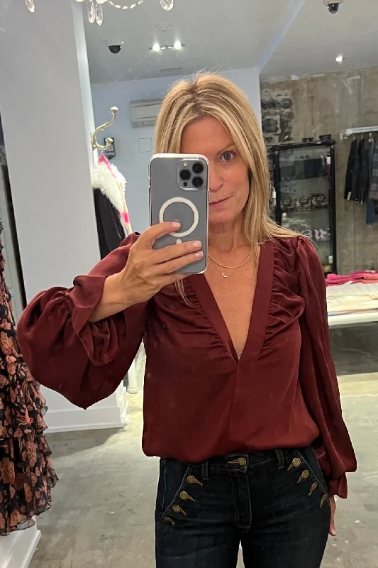 Ramy Brook - Eloise Blouse Casual Stripe Blouse