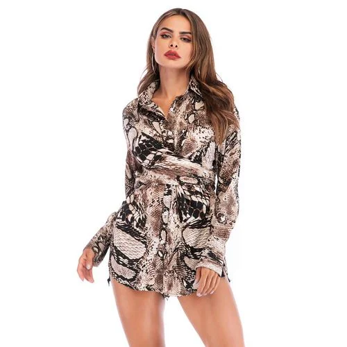 Spring and Autumn Cross Long Sleeve Slim Women  Blouses Classic Striped Blouse