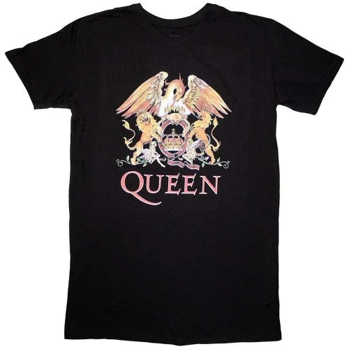 Queen Womens/Ladies Classic Crest T-Shirt-- Plaid T-Shirt Polka Dot Checkered