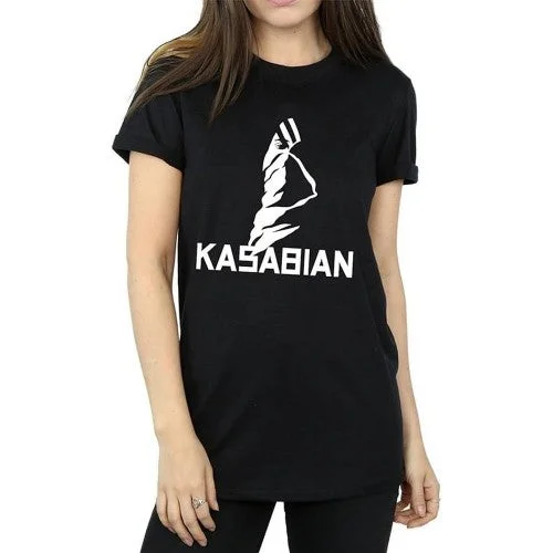 Kasabian Womens/Ladies Ultra Cotton Skinny T-Shirt-- Knit Fabric Woven Fabric Fleece Fabric
