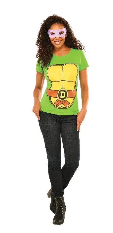 Womens Ninja Turtles Donatello Shirt-- Knit Fabric Woven Fabric Fleece Fabric