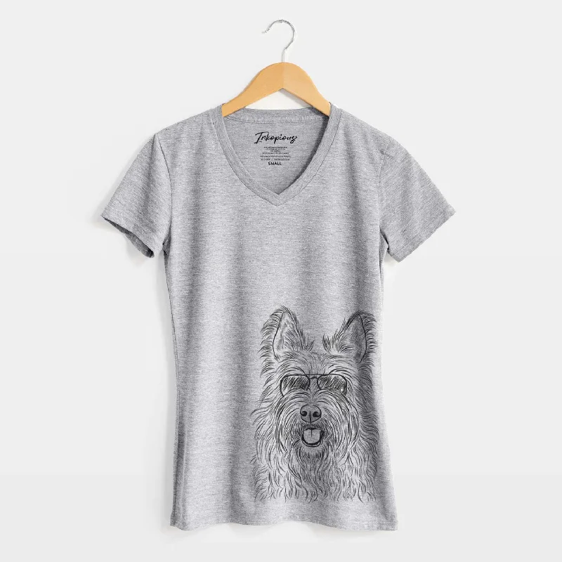 Aviator Kyros the Berger Picard - Women's V-neck Shirt-- Elasticated Padded Insulated