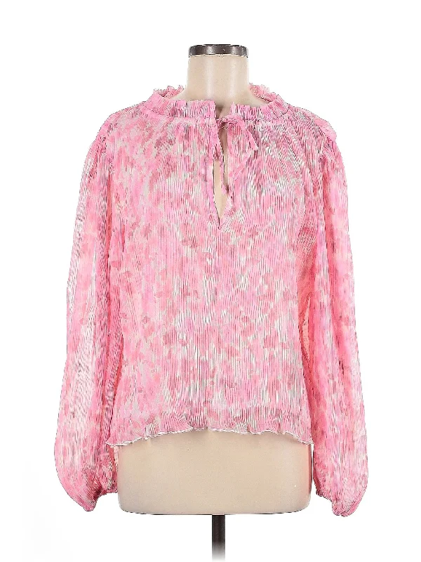 Long Sleeve Blouse Sleeveless Chiffon Blouse