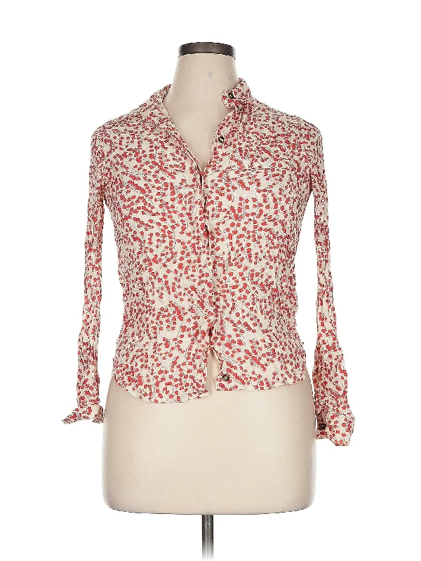 3/4 Sleeve Blouse Vintage Polka Blouse