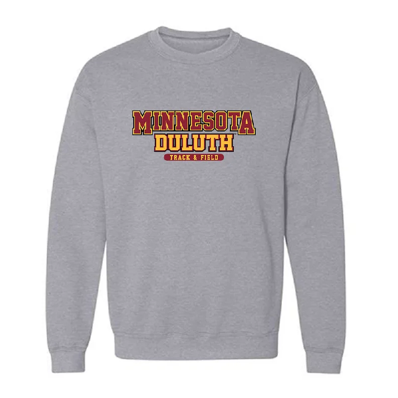 UMN Duluth - NCAA Women's Track & Field : Claire Becker - Classic Shersey Crewneck Sweatshirt Hoodie with Toggle Buttons Decorative Unique
