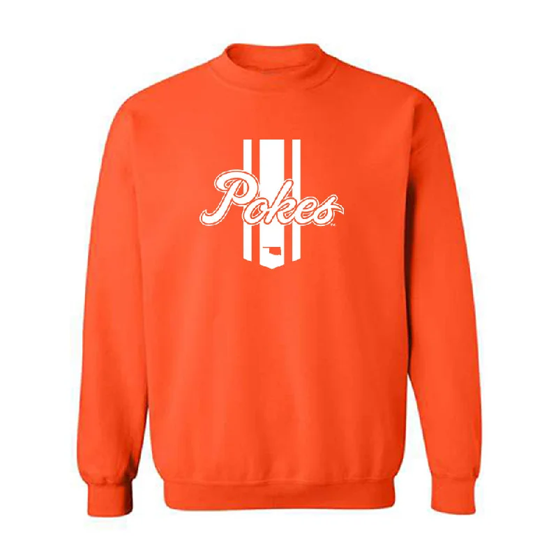 Oklahoma State - NCAA Women's Track & Field : Isis Grant - Classic Shersey Crewneck Sweatshirt Hoodie with Turtle Neck Cozy Winter