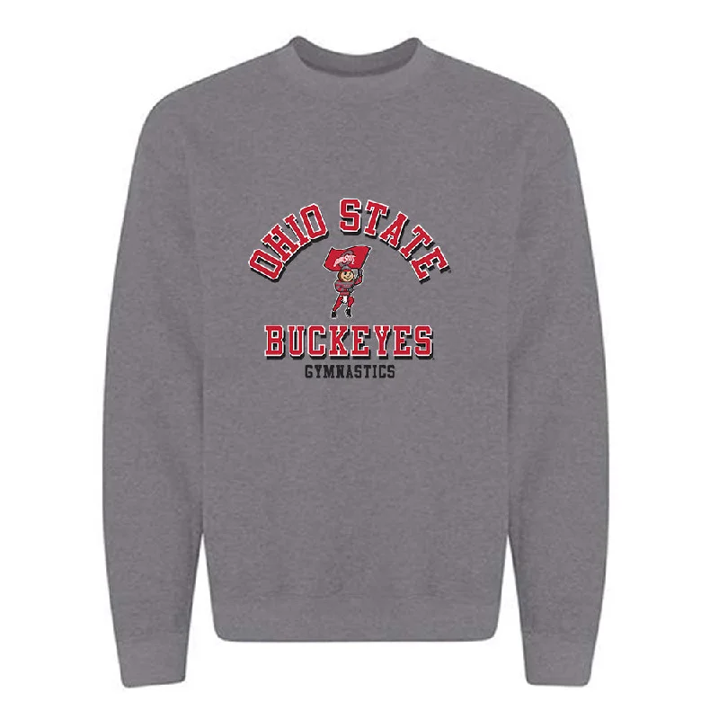 Ohio State - NCAA Women's Gymnastics : Cameron Smith - Classic Shersey Crewneck Sweatshirt Hoodie with Velcro Closure Adjustable Secure