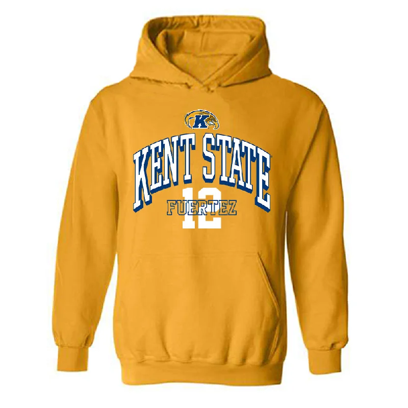 Kent State - NCAA Women's Gymnastics : Dani Chanelle Fuertez - Classic Fashion Shersey Hooded Sweatshirt Hoodie with Drawcord Adjustable Secure