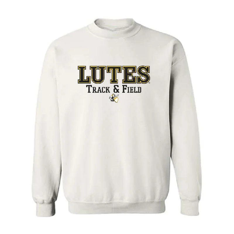 PLU - NCAA Women's Track & Field : Addy Hering - Classic Shersey Crewneck Sweatshirt Hoodie with Embroidery Detailed Premium