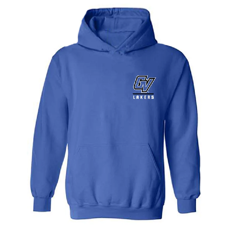 Grand Valley - NCAA Women's Track & Field : Klaudia OMalley - Classic Shersey Hooded Sweatshirt Hoodie with Zipper Versatile Modern