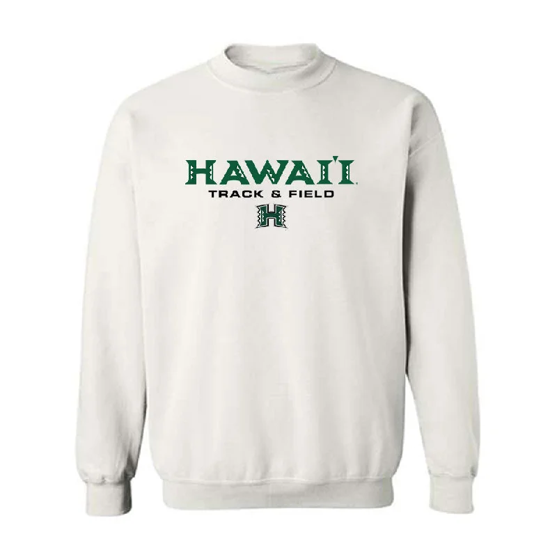Hawaii - NCAA Women's Track & Field : elizabeth wade - Crewneck Sweatshirt Hoodie Sweatshirt Pullover
