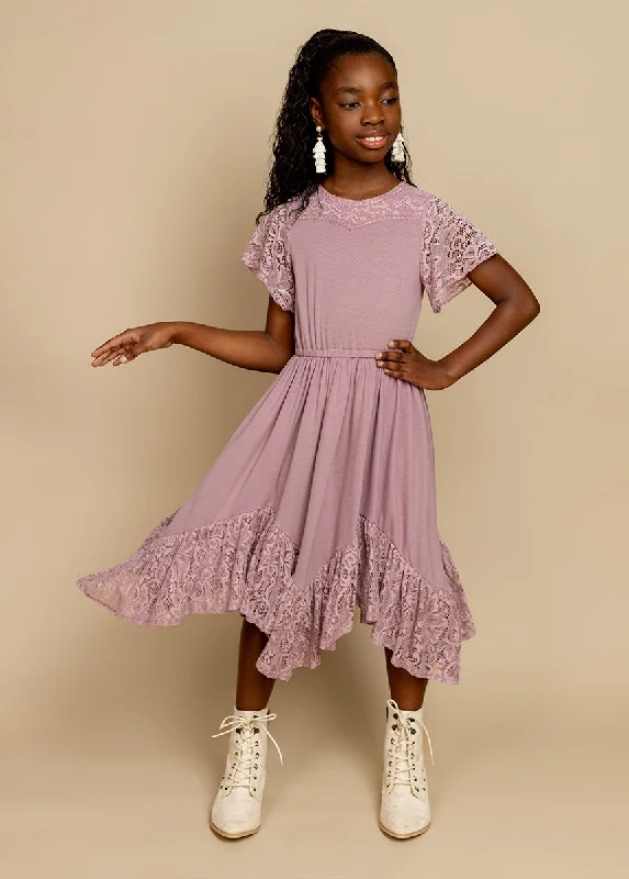 Nemia Dress in Dusty Mauve Tunics Versatile functional