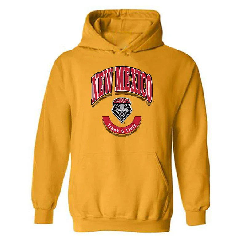 New Mexico - NCAA Women's Track & Field : Meadow Drebert - Classic Fashion Shersey Hooded Sweatshirt Hoodie with Fur Luxurious Winter
