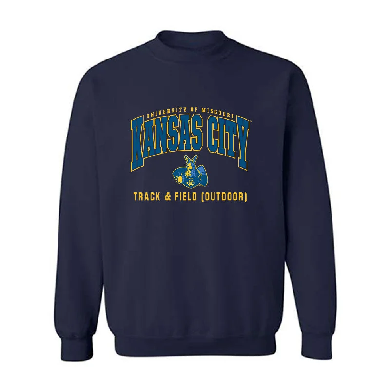 UMKC - NCAA Women's Track & Field : McKenna Hood - Classic Shersey Crewneck Sweatshirt Hoodie with Batwing Sleeves Loose Dramatic