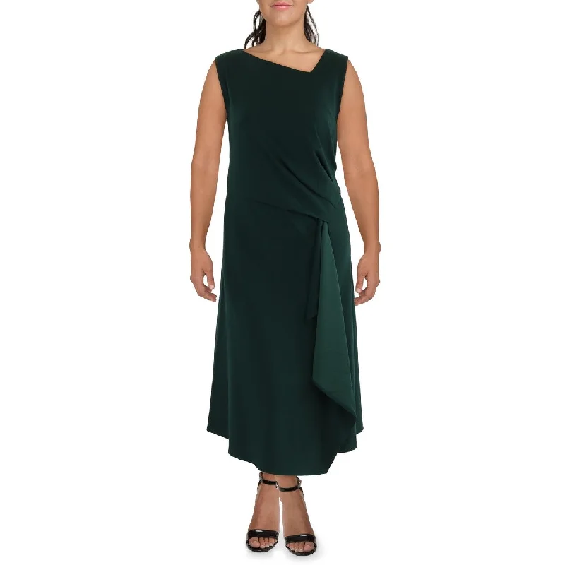 Calvin Klein Womens Plus Midi A-Line Cocktail And Party Dress Tunics Formal black