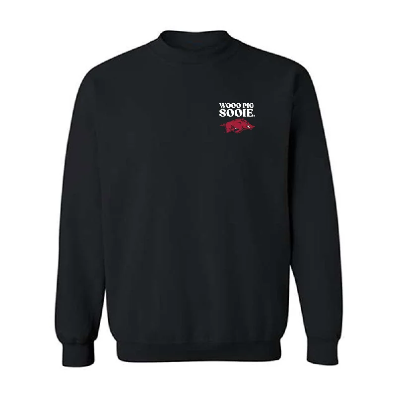 Arkansas - NCAA Women's Track & Field : Ariane Linton - Generic Shersey Crewneck Sweatshirt Hoodie with Strings Custom Fit Adjustable