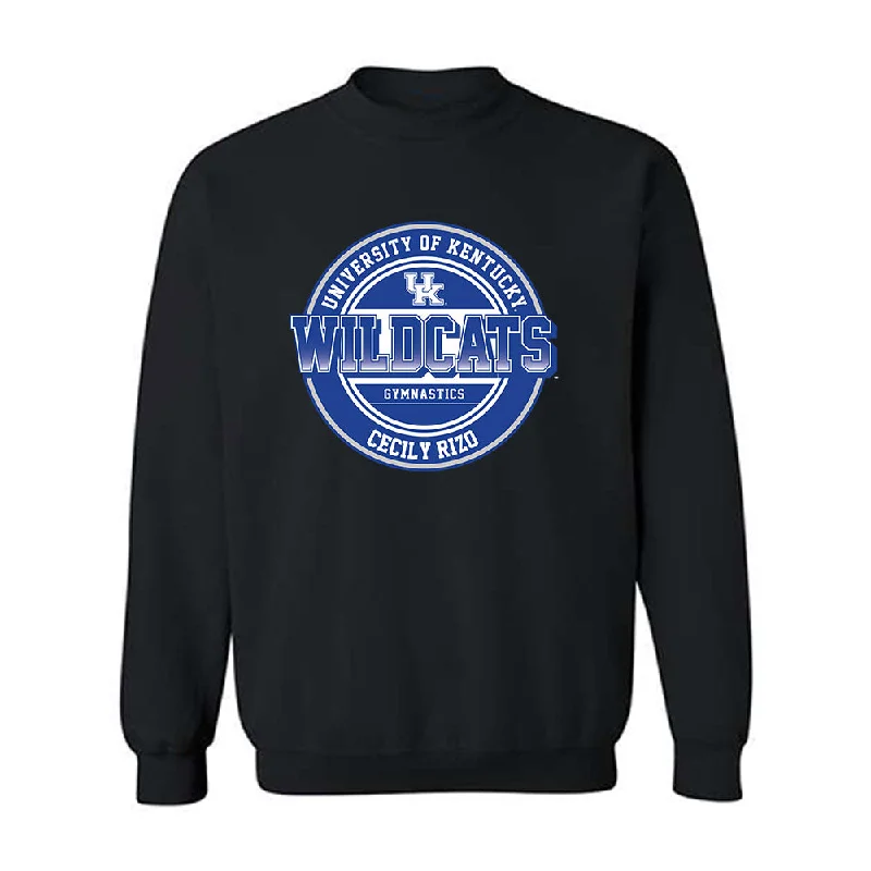Kentucky - NCAA Women's Gymnastics : Cecily Rizo - Classic Fashion Shersey Crewneck Sweatshirt Hoodie with Lining Warm Insulated