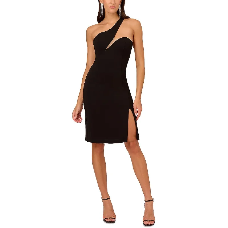Liv Foster Womens Twill Asymmetric Cocktail And Party Dress Tunics Plaid country