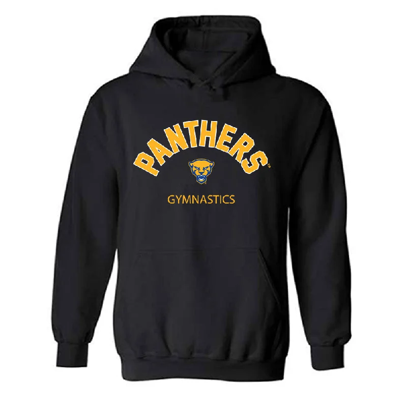 Pittsburgh - NCAA Women's Gymnastics : Darbi Simcox - Classic Fashion Shersey Hooded Sweatshirt Hoodie with Ribbed Neckline Snug Warm