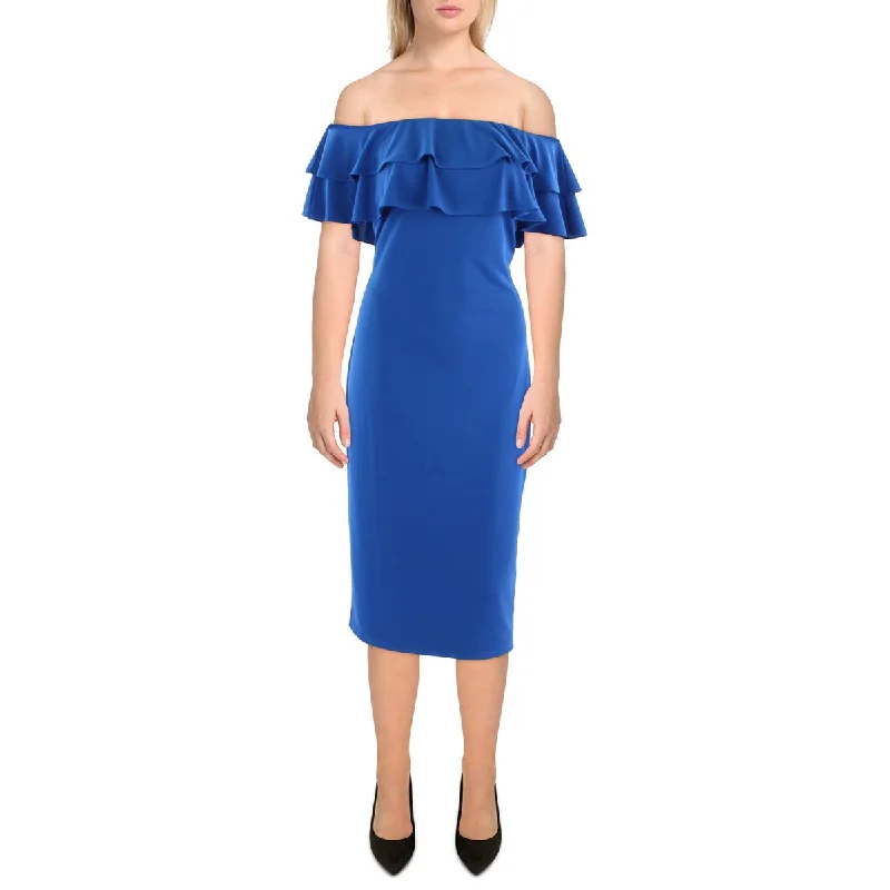 Lauren Ralph Lauren Womens Semi-Formal Knee-Length Cocktail And Party Dress Tunics Chic elegant