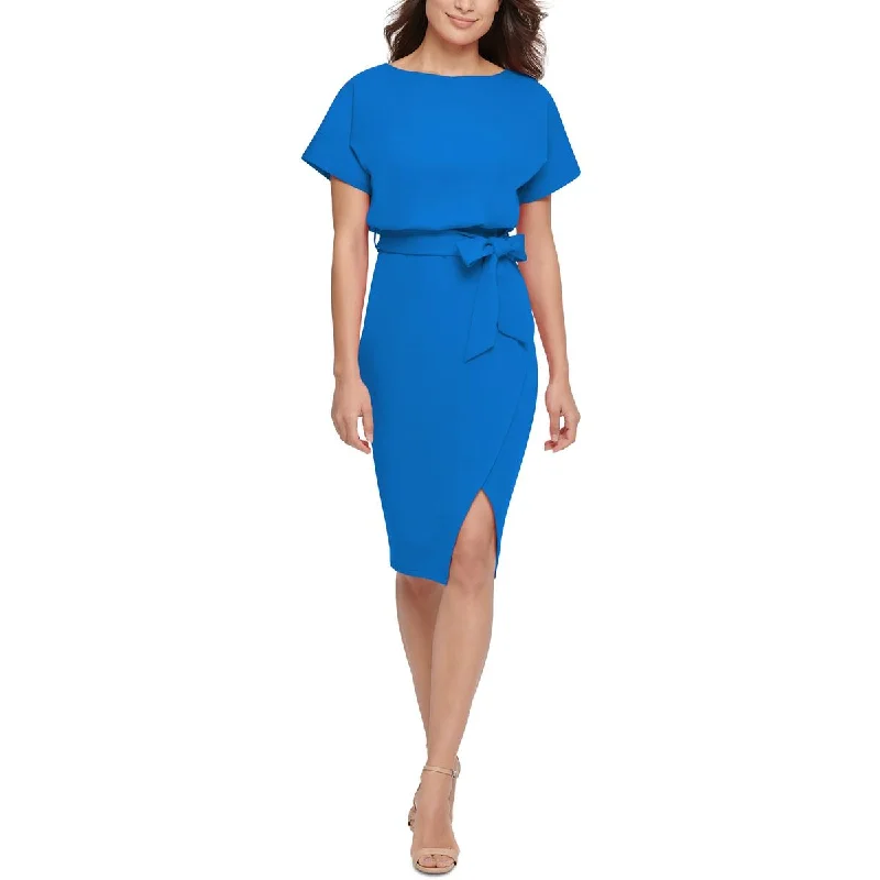 Kensie Womens Side Slit  Cocktail and Party Dress Tunics Hiking breathable