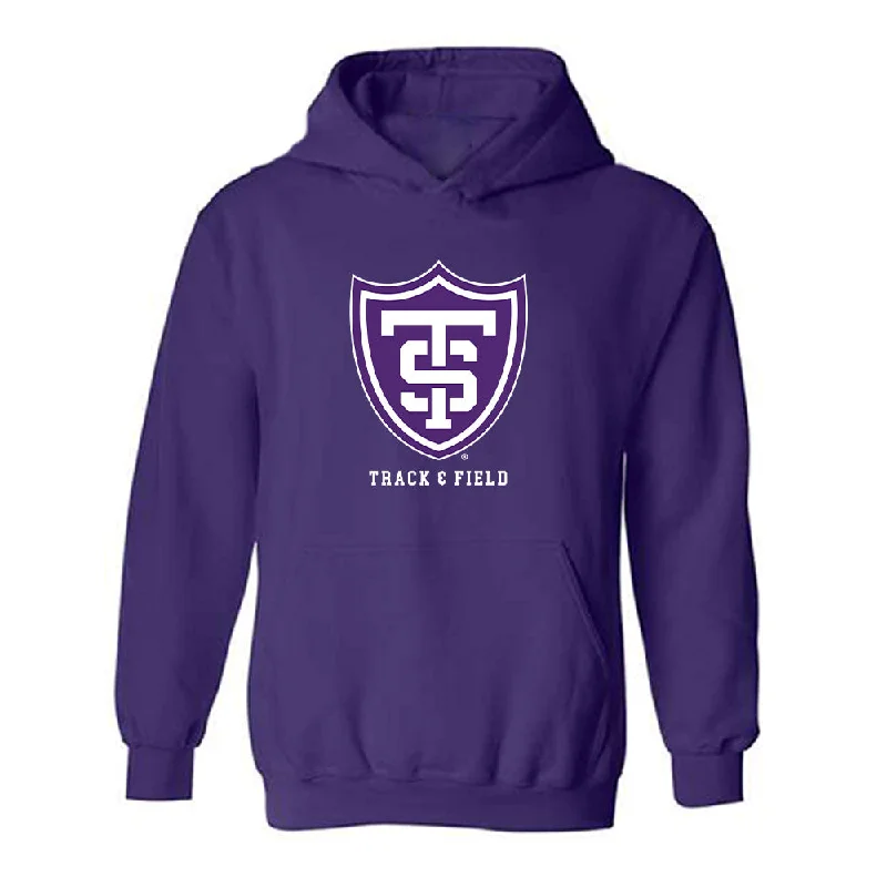 UST - NCAA Women's Track & Field : Kendall Hagness - Hooded Sweatshirt Hoodie Jacket Zipper Layering