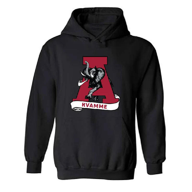 Alabama - NCAA Women's Gymnastics : Kylee Kvamme - Hooded Sweatshirt Hoodie with Thumb Holes Functional Cozy